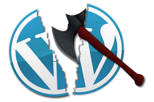 Wordpress site attacked by cybercriminals